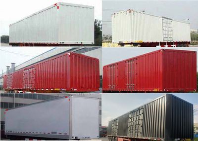 Liangshan Dongyue  CSQ9406XXY Box transport semi-trailer