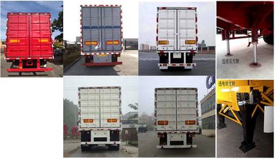 Liangshan Dongyue  CSQ9406XXY Box transport semi-trailer