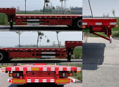 Luyuan Jinya  JYZ9400TDP Low flatbed semi-trailer