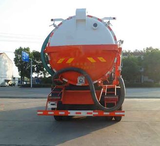 Zhongqi Liwei brand automobiles HLW5252GZX5EQ Biogas tank suction truck