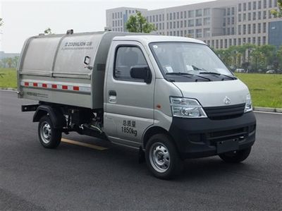 Zhonglian Automobile ZLJ5022ZDJSCE4 Compressed docking garbage truck