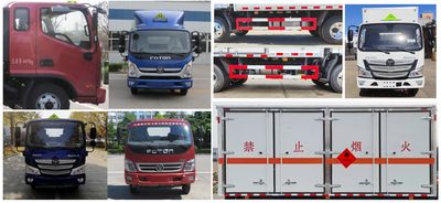 Dali  DLQ5043XRQBJ6 Flammable gas box transport vehicle