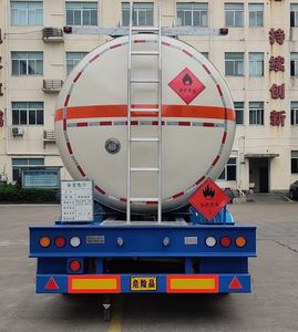 Mingxin  NMX9400GRY42B Flammable liquid tank transport semi-trailer