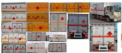 Shunde  SDS5040XRYCA6 Flammable liquid box transport vehicle