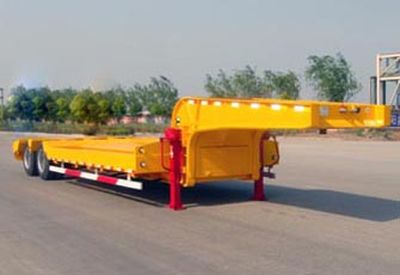 Huajun  ZCZ9341TDPHJA Low flatbed semi-trailer