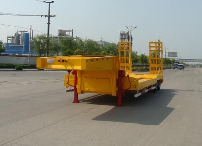 Huajun  ZCZ9341TDPHJA Low flatbed semi-trailer