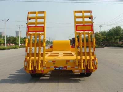 Huajun  ZCZ9341TDPHJA Low flatbed semi-trailer