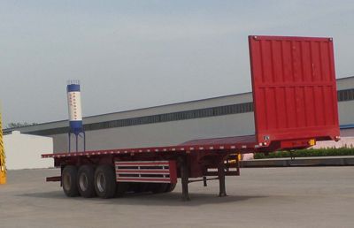 Liangsheng  SHS9401ZZXP Flat dump semi-trailer