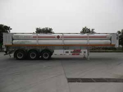 General Motors of China National Petroleum Corporation QZY9360GGY Hydraulic sub station high-pressure gas long pipe semi-trailer