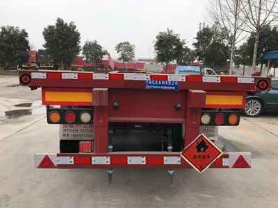 Yituo  CYT9402TWYB Transport semi-trailer of dangerous goods tank frame