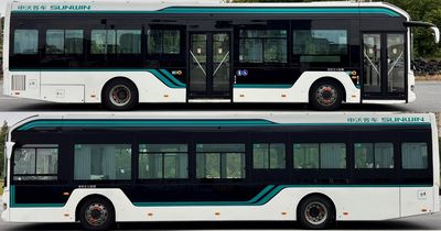 Shenwo  SWB6129EV02G Pure electric low floor city buses