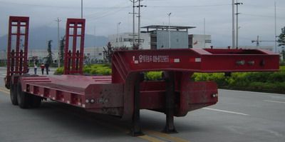 Dayun  CGC9340TDP Low flatbed semi-trailer