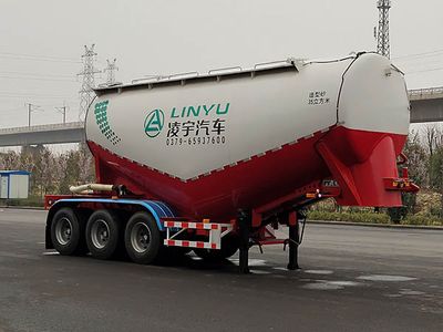 Lingyu  CLY9401GFL4A Medium density powder material transportation semi-trailer