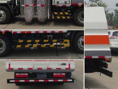 Huatong brand automobiles HCQ5070GQXE5 Guardrail cleaning vehicle