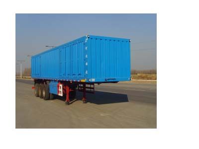 Chuanteng  HBS9380XXY Box transport semi-trailer