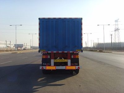 Chuanteng  HBS9380XXY Box transport semi-trailer