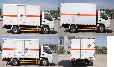 Jianglingjiang Special Brand Automobile JMT5040XZWXG26 Miscellaneous dangerous goods box transport vehicle