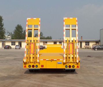 Luyun Wantong brand automobile YFW9350TDP Low flatbed semi-trailer