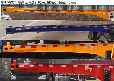 Luoxiang  LXC9403TJZ Container transport semi-trailer