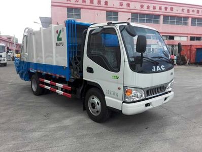 Baoyu  ZBJ5070ZYSB Compressed garbage truck