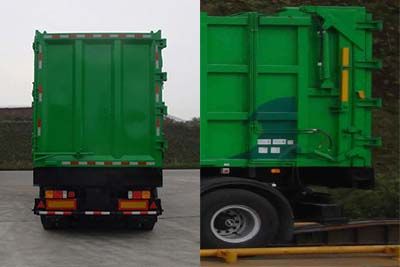 Tonghua  THT9401ZYS Compressed garbage semi-trailer