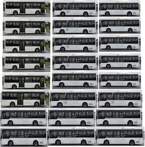 Chinese license plate cars TEG6853BEV03 Pure electric city buses