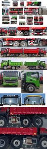 Huashen  DFD3253GL6D32 Dump truck