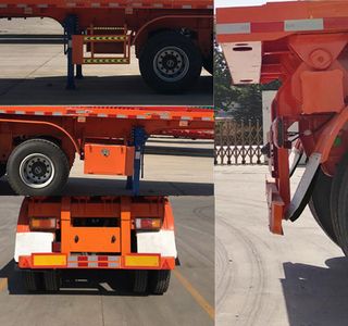 Gaomo  GSK9400ZZXP Flat dump semi-trailer