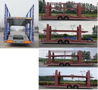 Guangda Hongyuan brand automobiles GHY9170TCL Central axle vehicle transport trailer