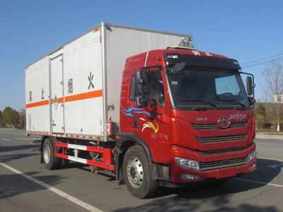 Jiangte brand automobiles JDF5180XZWC6 Miscellaneous dangerous goods box transport vehicle