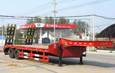 Cheng Liwei  CLW9350TDP Low flatbed semi-trailer