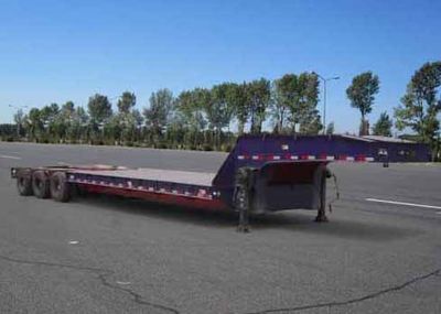 Qilong  QLY9400TDP Low flatbed semi-trailer