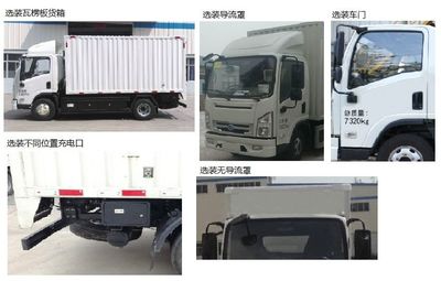 BYD  BYD5070XXYBEV Pure electric box type transport vehicle