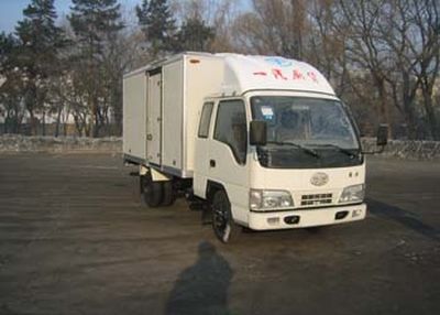 Jiefang Automobile CA5041XXYK5LR5 Box transport vehicle