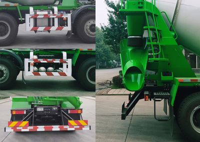 Huashengyuan brand automobiles JZR5310GJBSX30 Concrete mixing transport vehicle