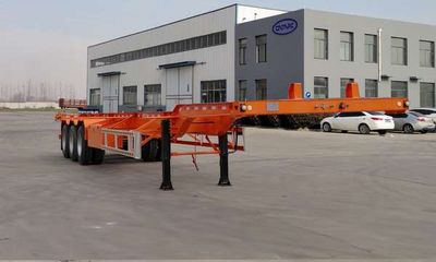 Shengyun brand automobile SRD9400TJZE Container transport semi-trailer