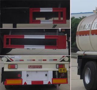 Special transport  DTA9405GRYA Flammable liquid tank transport semi-trailer