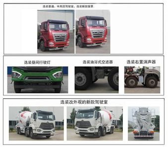 Jiangshan Shenjian  HJS5316GJBNE Concrete mixing transport vehicle