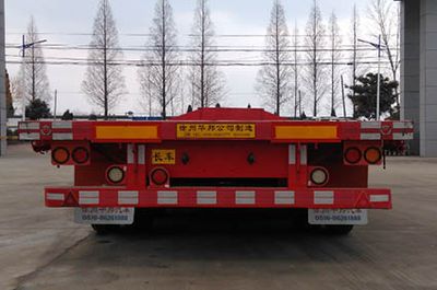 Guoshi Huabang brand automobiles XHB9406TDP Low flatbed semi-trailer