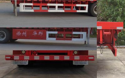 Guoshi Huabang brand automobiles XHB9406TDP Low flatbed semi-trailer