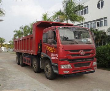 Jiefang AutomobileCA3310P1K2L4T4E4A80Flat head diesel dump truck