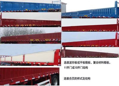 Huajun  ZCZ9400K Semi trailer