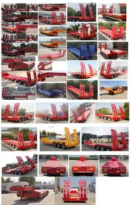 Tongqiang  LJL9353TDP Low flatbed semi-trailer