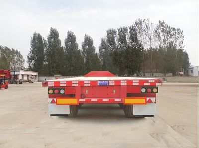 Hualiang Tianhong  LJN9402TDPX Low flatbed semi-trailer