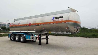 Shaanxi Automobile SHN9400GYYP425 Aluminum alloy oil transport semi-trailer