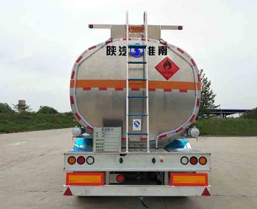 Shaanxi Automobile SHN9400GYYP425 Aluminum alloy oil transport semi-trailer