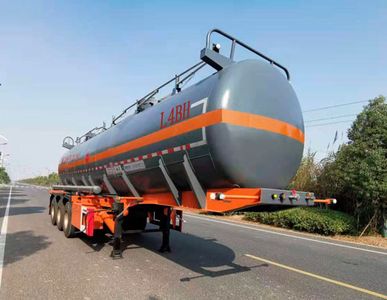 Xiyu  WXQ9403GRY Flammable liquid tank transport semi-trailer