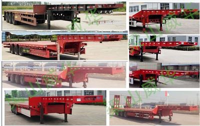 Huawei Xiangyun  CYX9406TDP Low flatbed semi-trailer