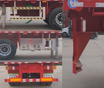 Tianweida  LTW9401TPB Flat transport semi-trailer