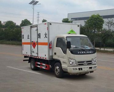 Zhuanwei  HTW5041XRQB6 Flammable gas box transport vehicle